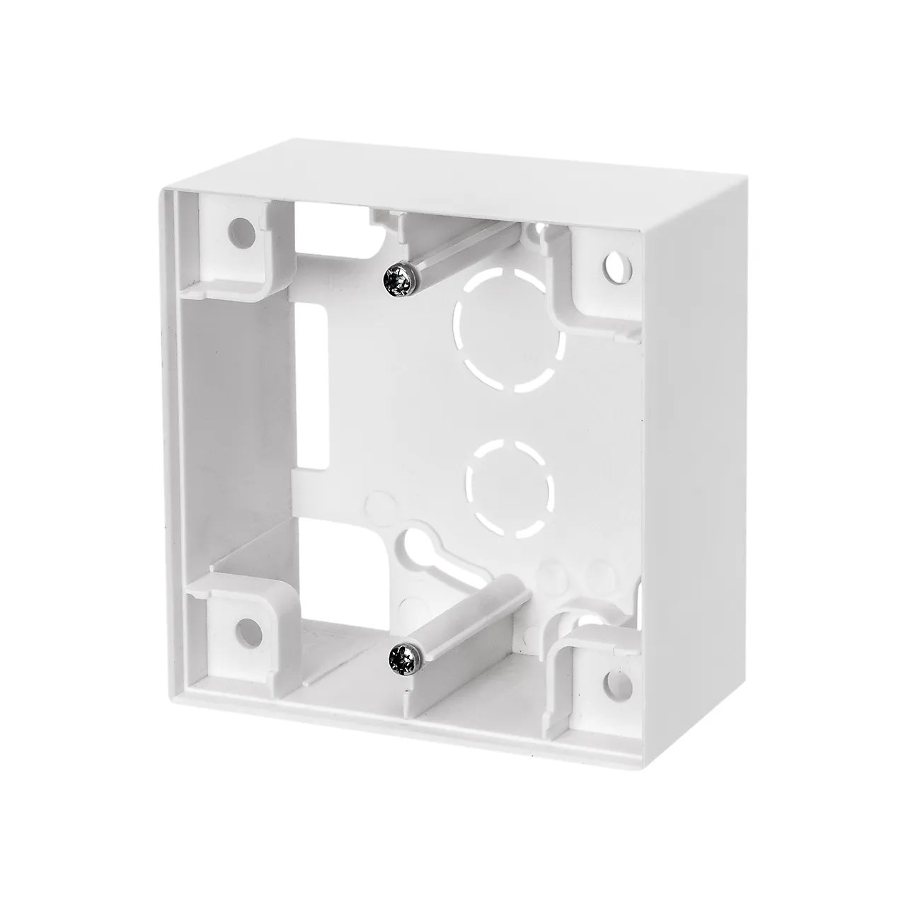 Påveggskappe 37 mm hvit fjord