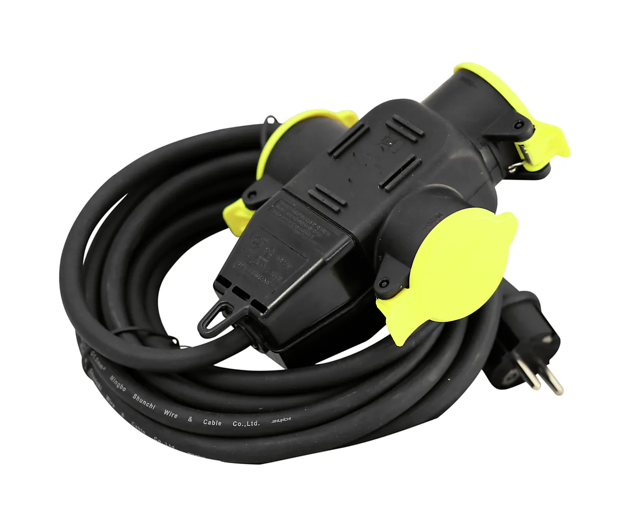 Grenuttak 3-veis 1,5 mm 10 meter med lokk