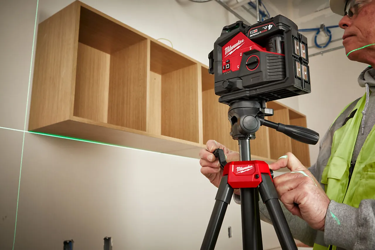 Laserstativ justerbart aluminium 72-180 cm null - null - 3 - Miniatyr