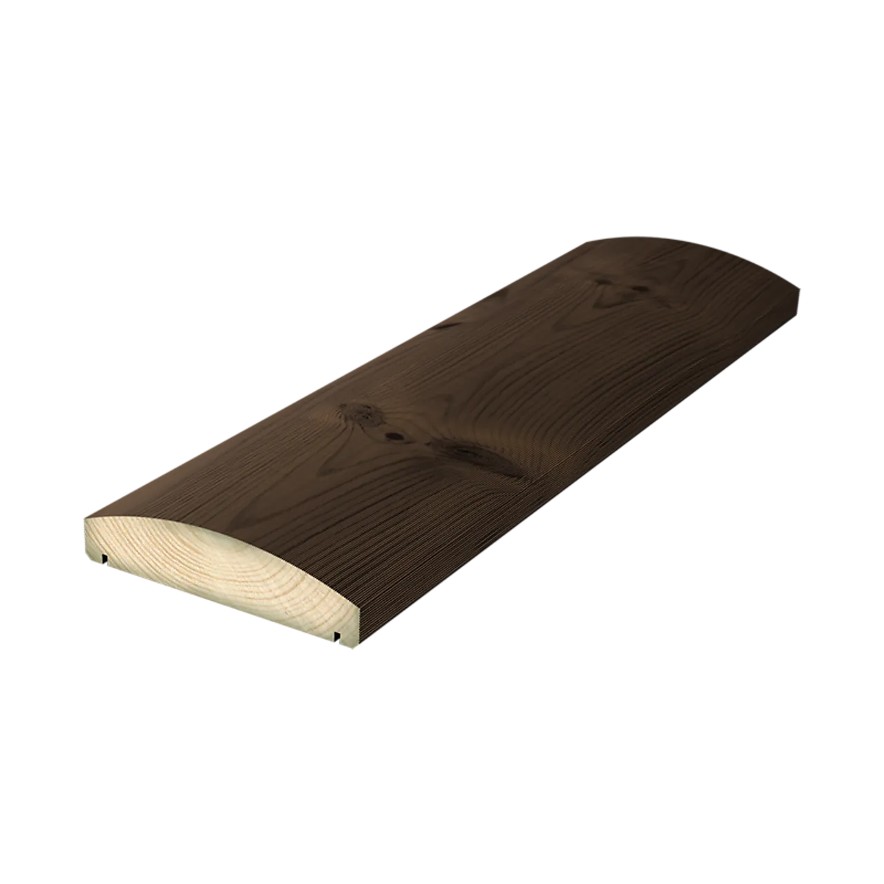 Furu 34x145x5100 altanr rund r brun rund royal Furu 34x145x5100 altanr rund r brun rund royal