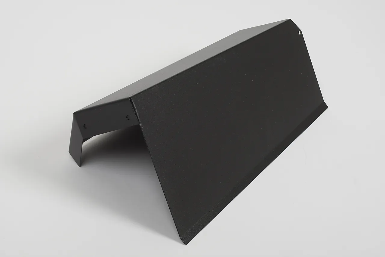 Gavlprofil reno h excl m sort isola dekkende mål 371mm Gavlprofil reno h excl m sort isola dekkende mål 371mm