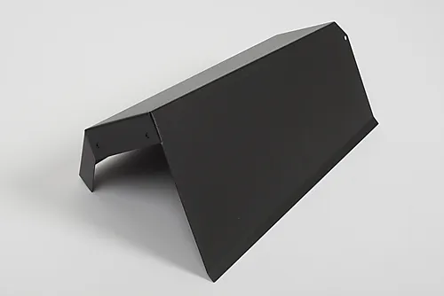 Gavlprofil reno h excl m sort isola dekkende mål 371mm