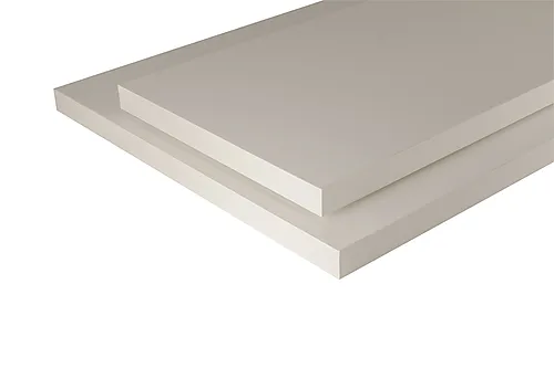 Hobbyplate melamin hvit 18x500x2400 mm