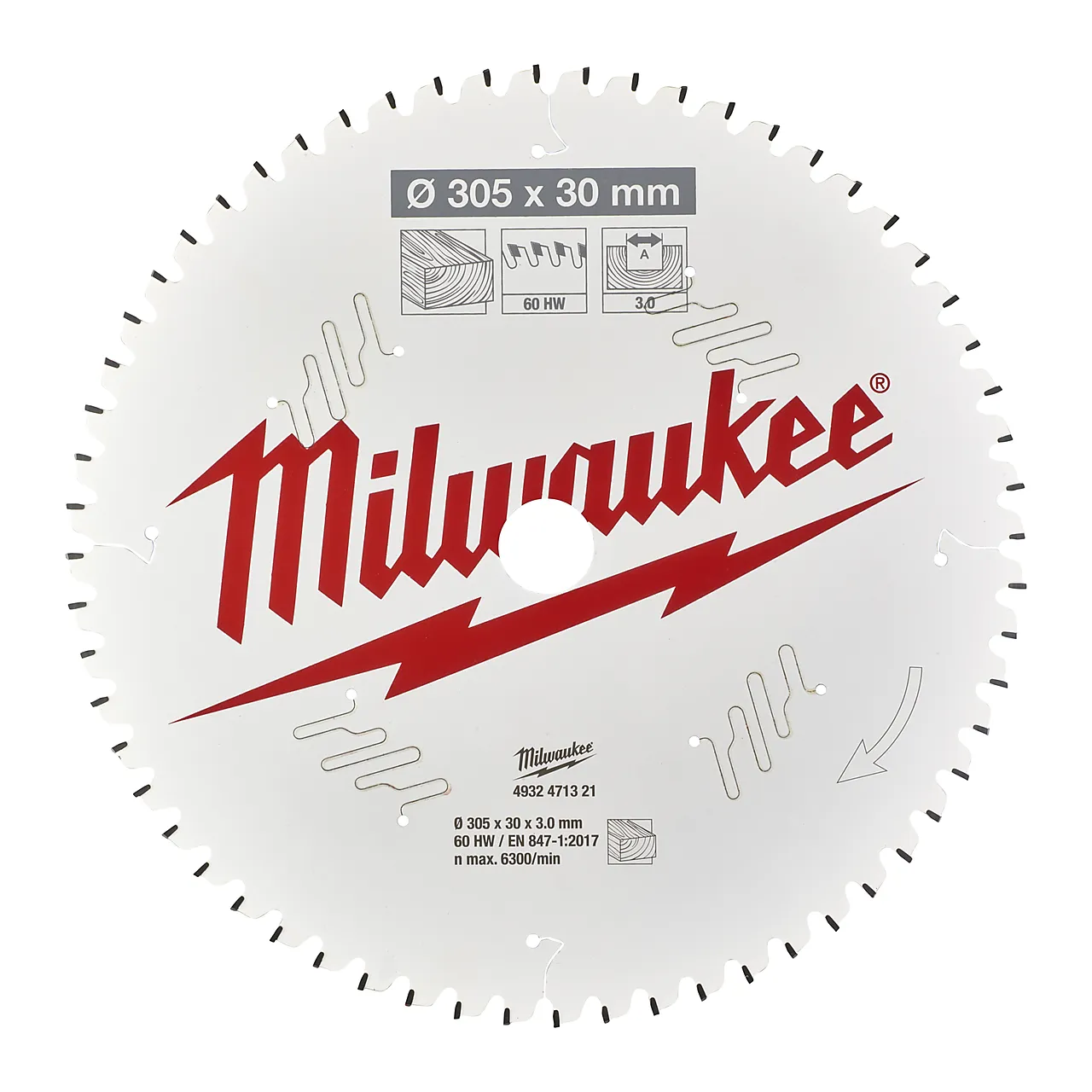 Sirkelsagbl ms milwaukee w305x30x3,0x60 Sirkelsagbl ms milwaukee w305x30x3,0x60