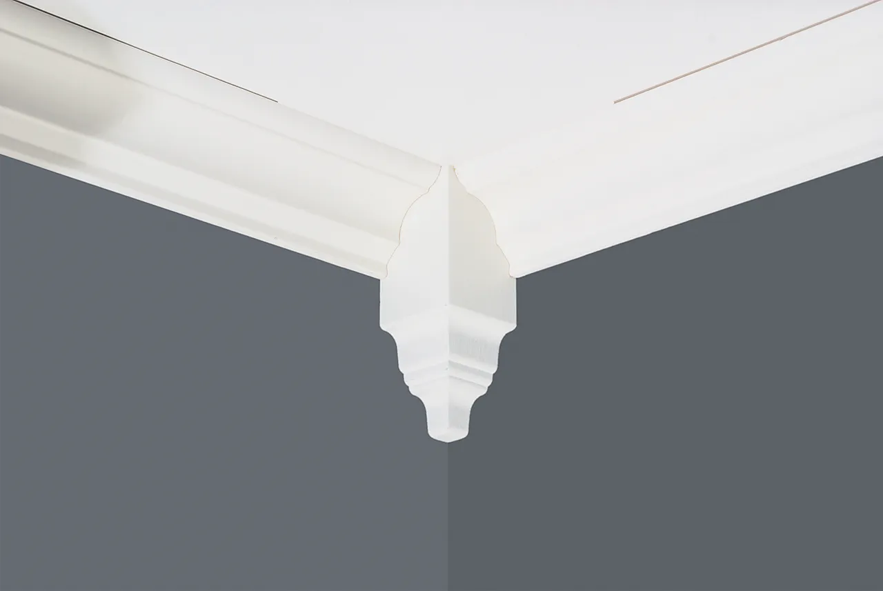 Takkloss 70x70x170 mm A4 stk hvitmalt null - null - 3 - Miniatyr