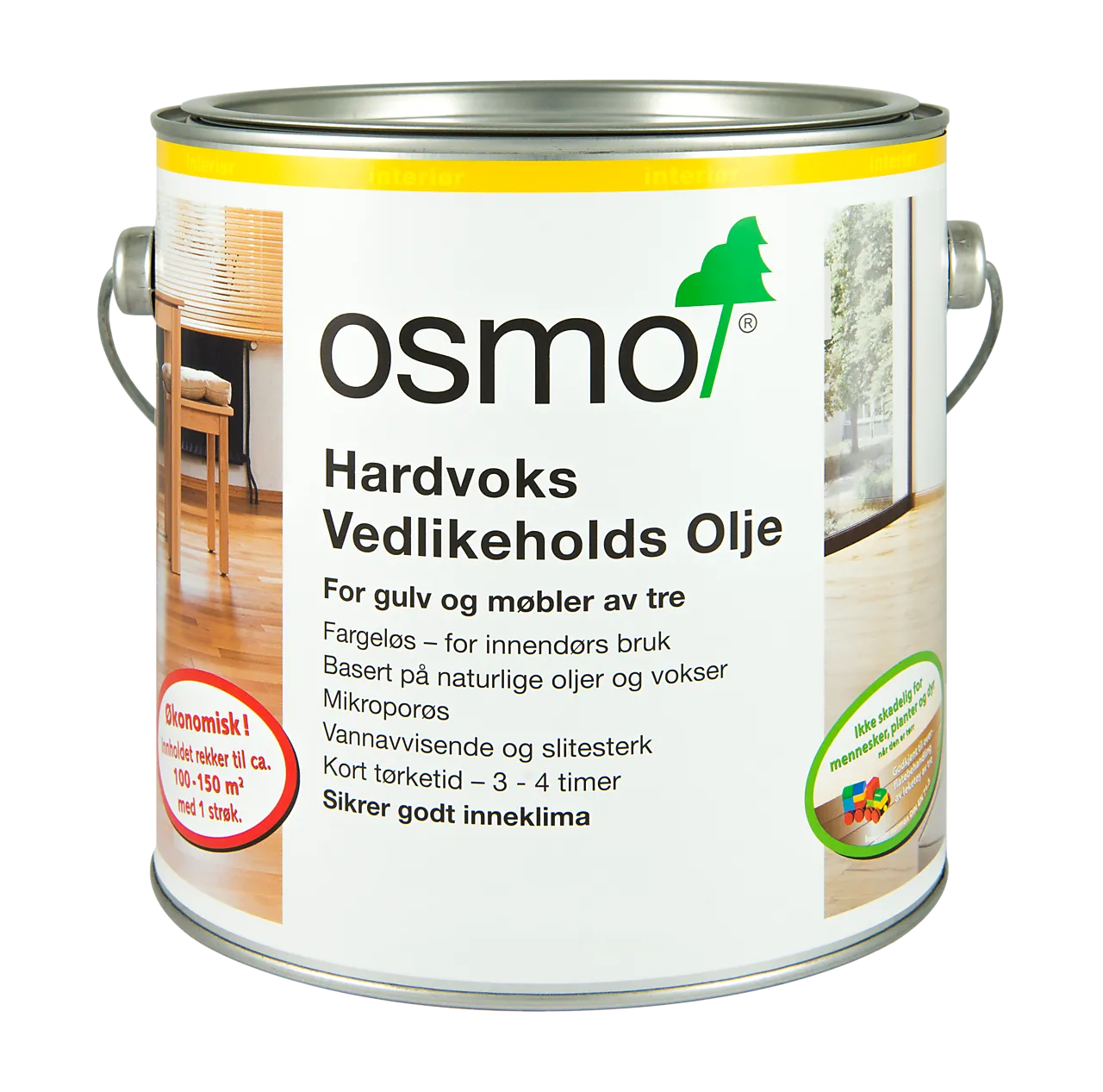 Hardvoks treolje 3079 2,5 liter matt Hardvoks treolje 3079 2,5 liter matt