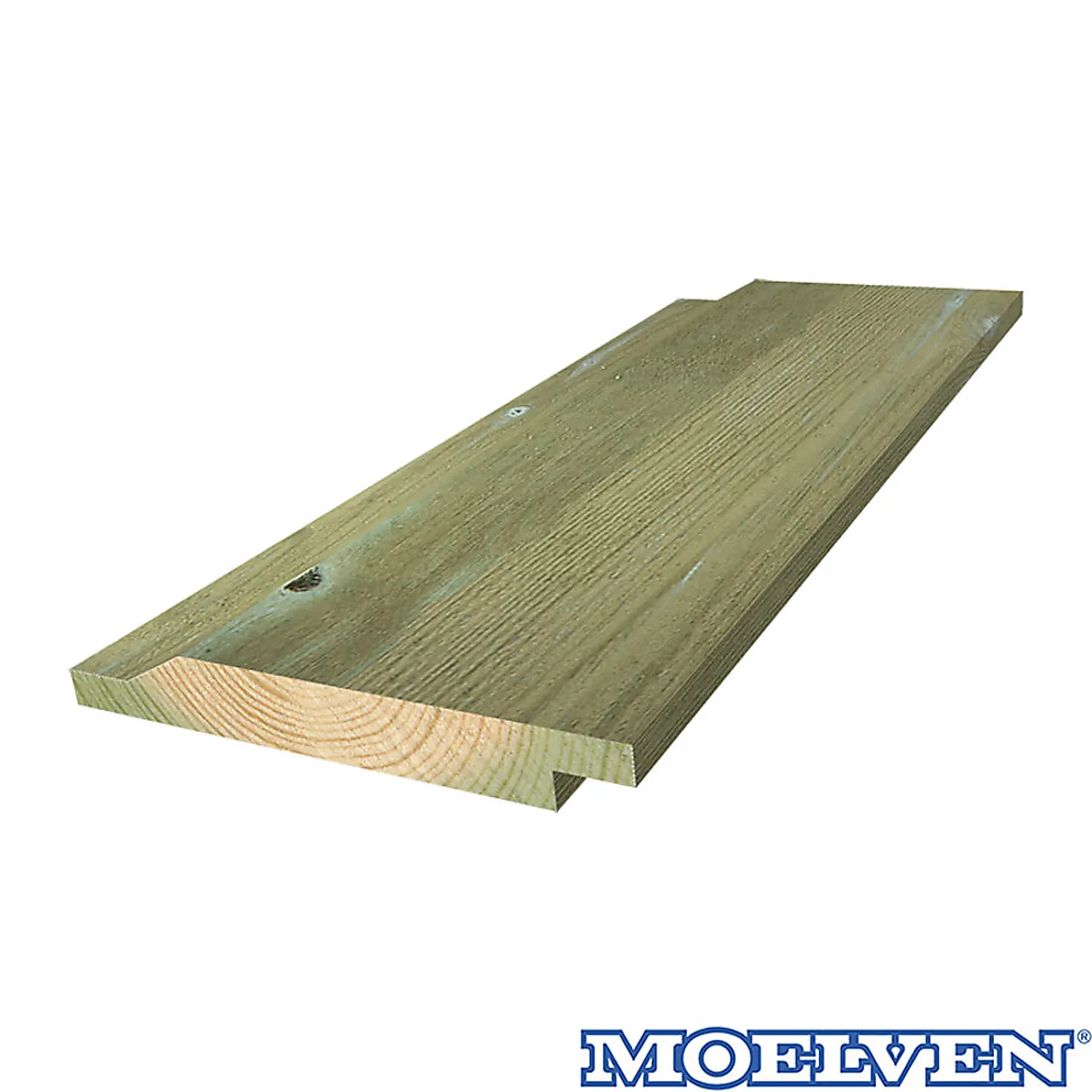 Dobbelfals furu CU-impregnert 19 x 173 mm 60° KL1