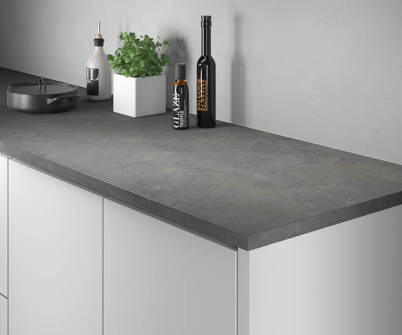 Benkeplate ABS 29x3020x610 mm cement rust null - null - 2 - Miniatyr