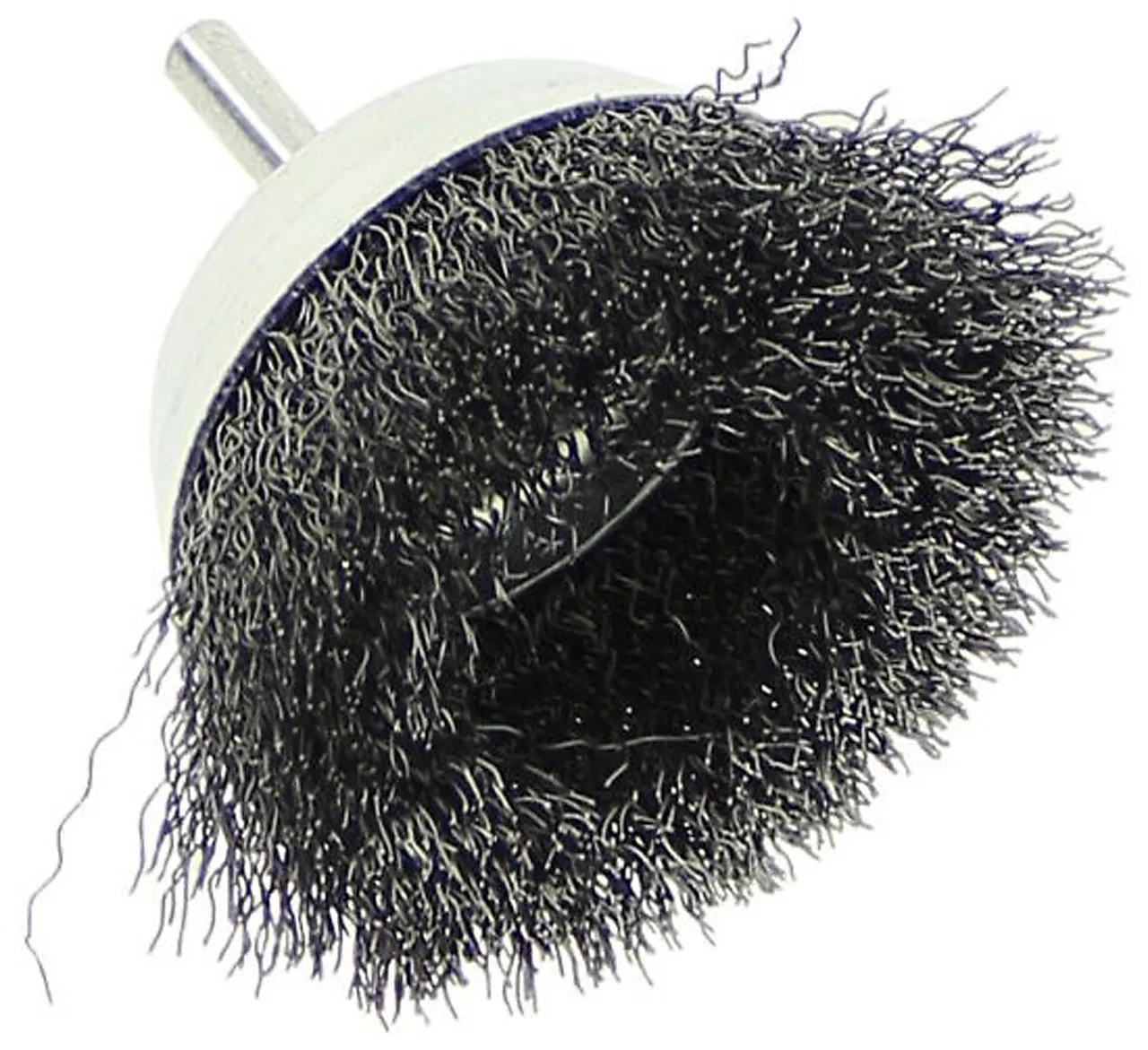 Stålbørste bølget tråd 0,3 mm 75x40x6 mm