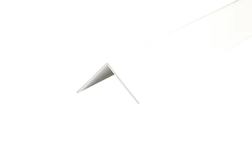Vinkellist PVC hvit 30x30x2600 mm