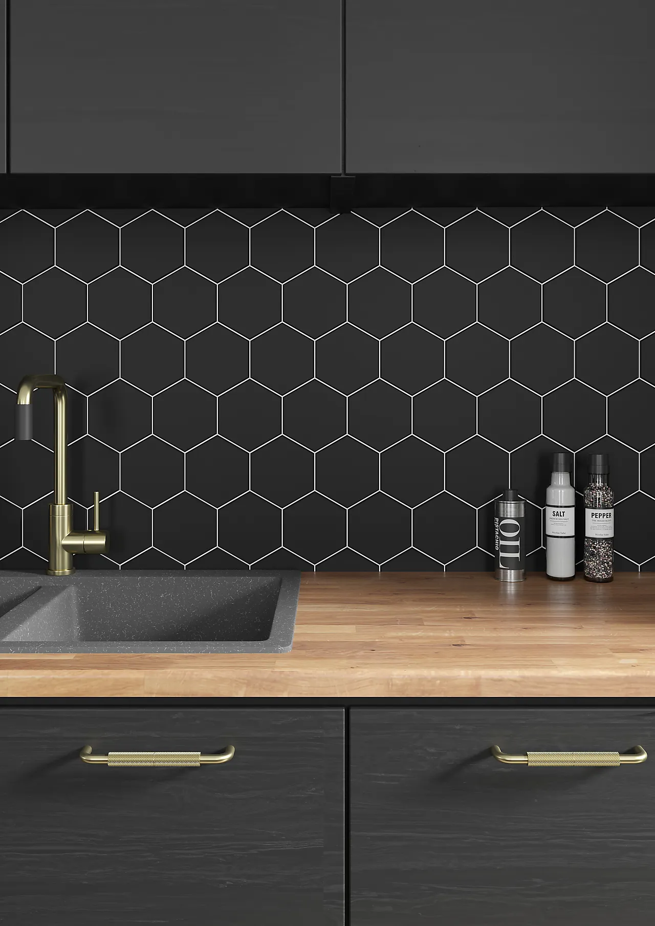 Benkeplate heltre eik grunnoljet 30x610x3020 mm Benkeplate heltre eik grunnoljet 30x610x3020 mm