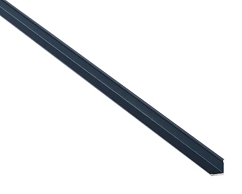 L-list ii 2400 mm d anthracitefibo l-list smal dark anthr. Alu