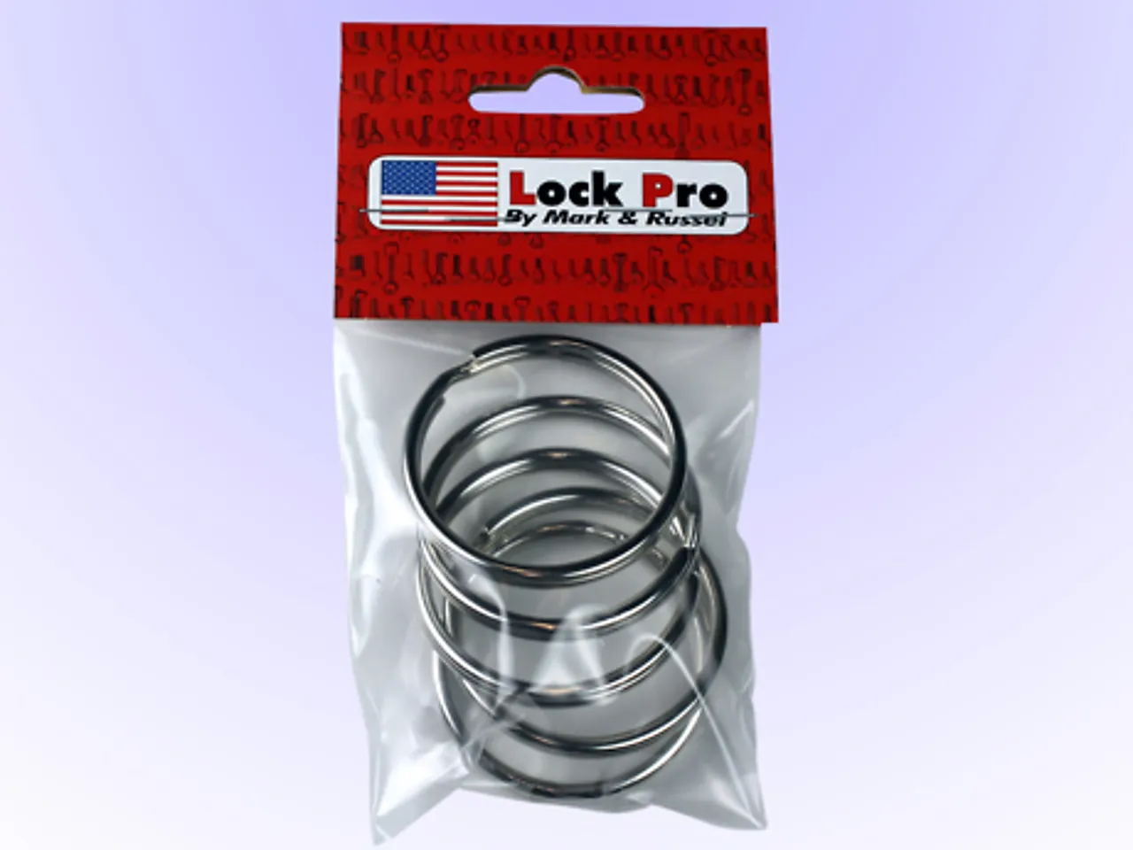 Nøkkelring 50mm 5-pk gds