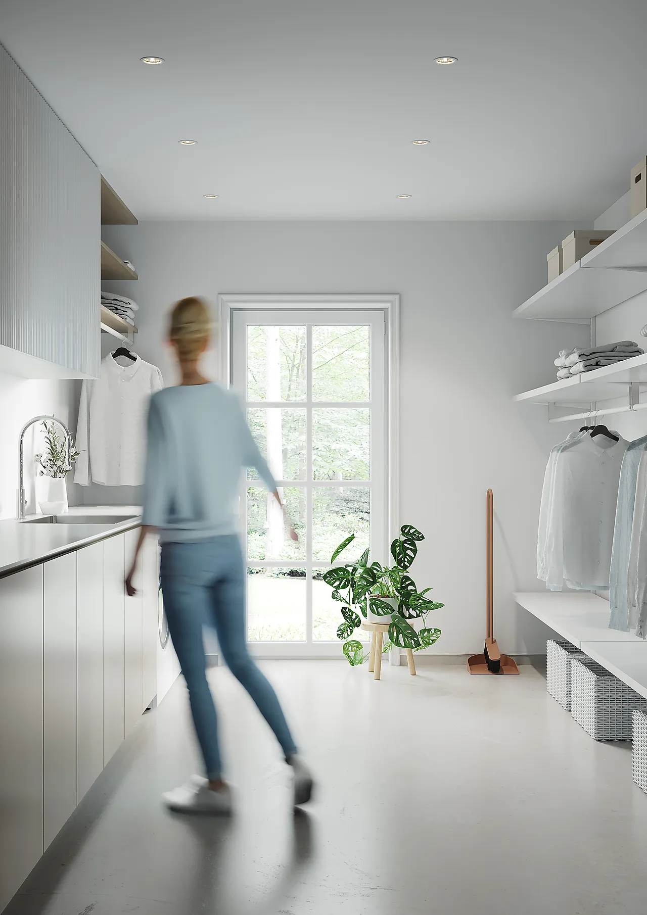 Baderomsplate hvit silke 10x620x2400 mm