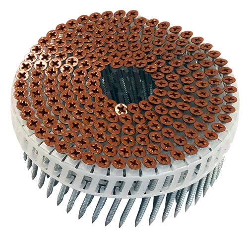 Spikerskrue 2,80x50 mm rød ss 200 stk/coil