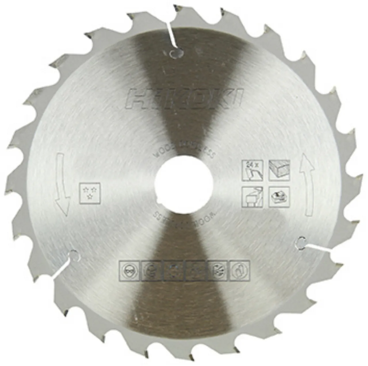 Sirkelsagblad 125x20 18t tre tynn hikoki ekstra tynn 1,5/1,0mm