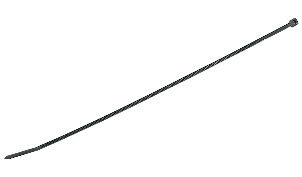 Kabelstrips ubn 2,5x200 mm sort 100 stk null - 2,5x200 mm - 2 - Miniatyr