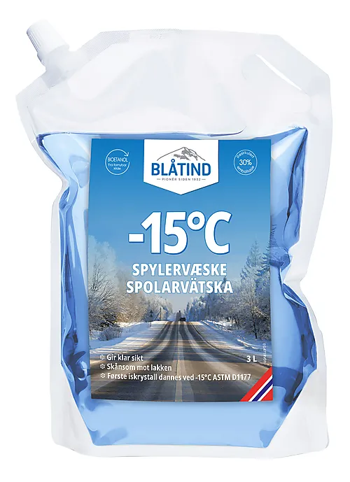 Blåtind Spylervæske 3 liter