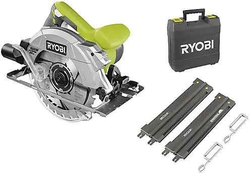 Sirkelsag 1600W 66 mm med styreskinne