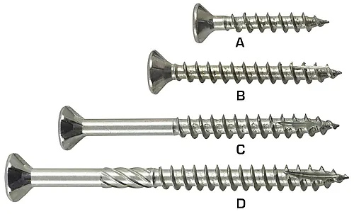 NKT treskrue spun+ g3 senk 6,0x100/54 bk