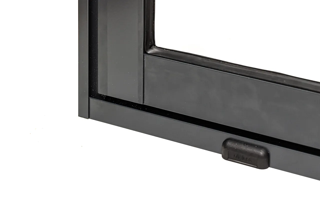 Skyvedør 2 dørblad enkelt glass venstre 180x200 cm null - 180x200 cm - 3 - Miniatyr