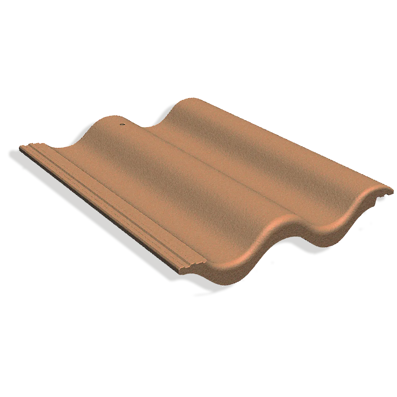 Takst palema teglrød dobbelkrum ubehandlet Takst palema teglrød dobbelkrum ubehandlet