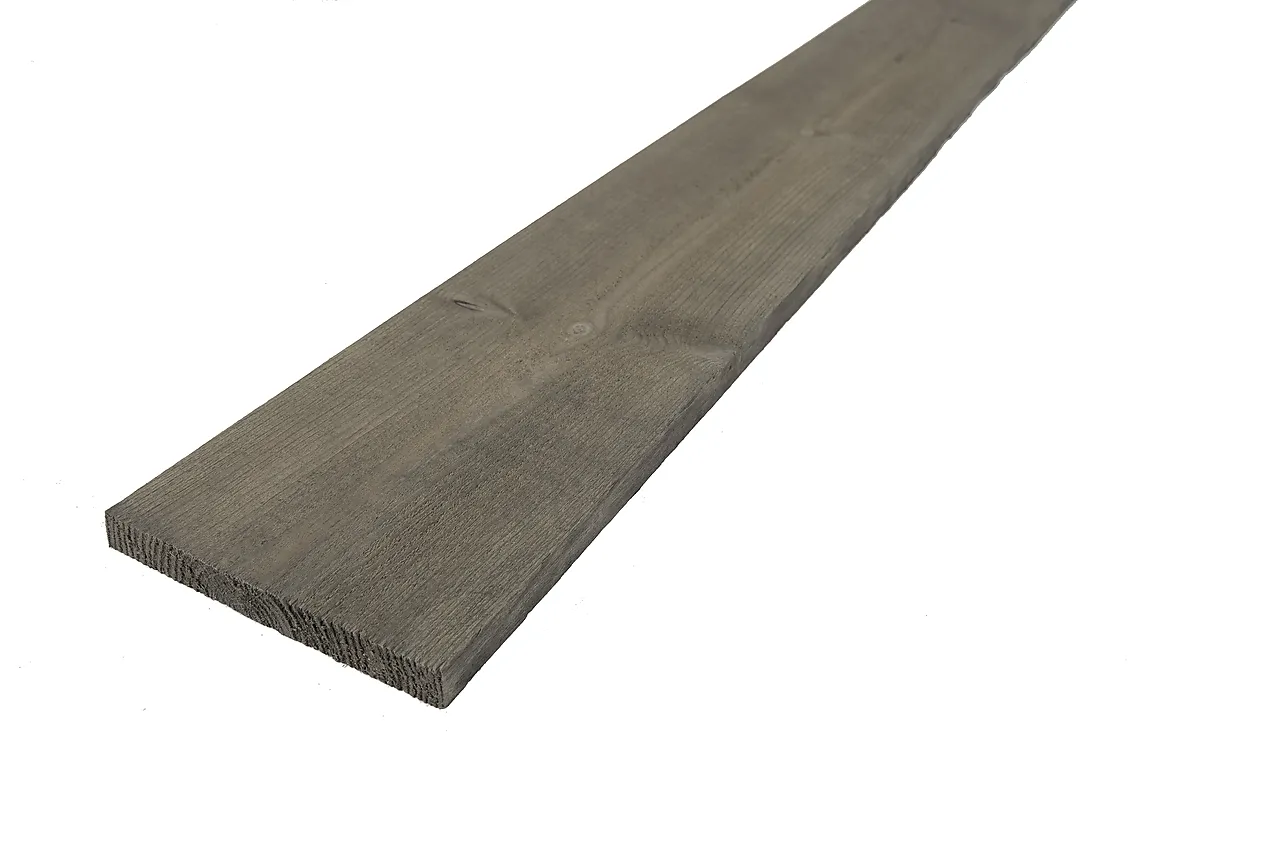 Kledning rektangulær furu 19x148 mm grå null - null - 2 - Miniatyr