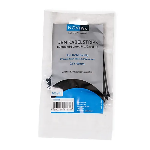 NOVIPro Kabelstrips ubn 2,5X100 mm