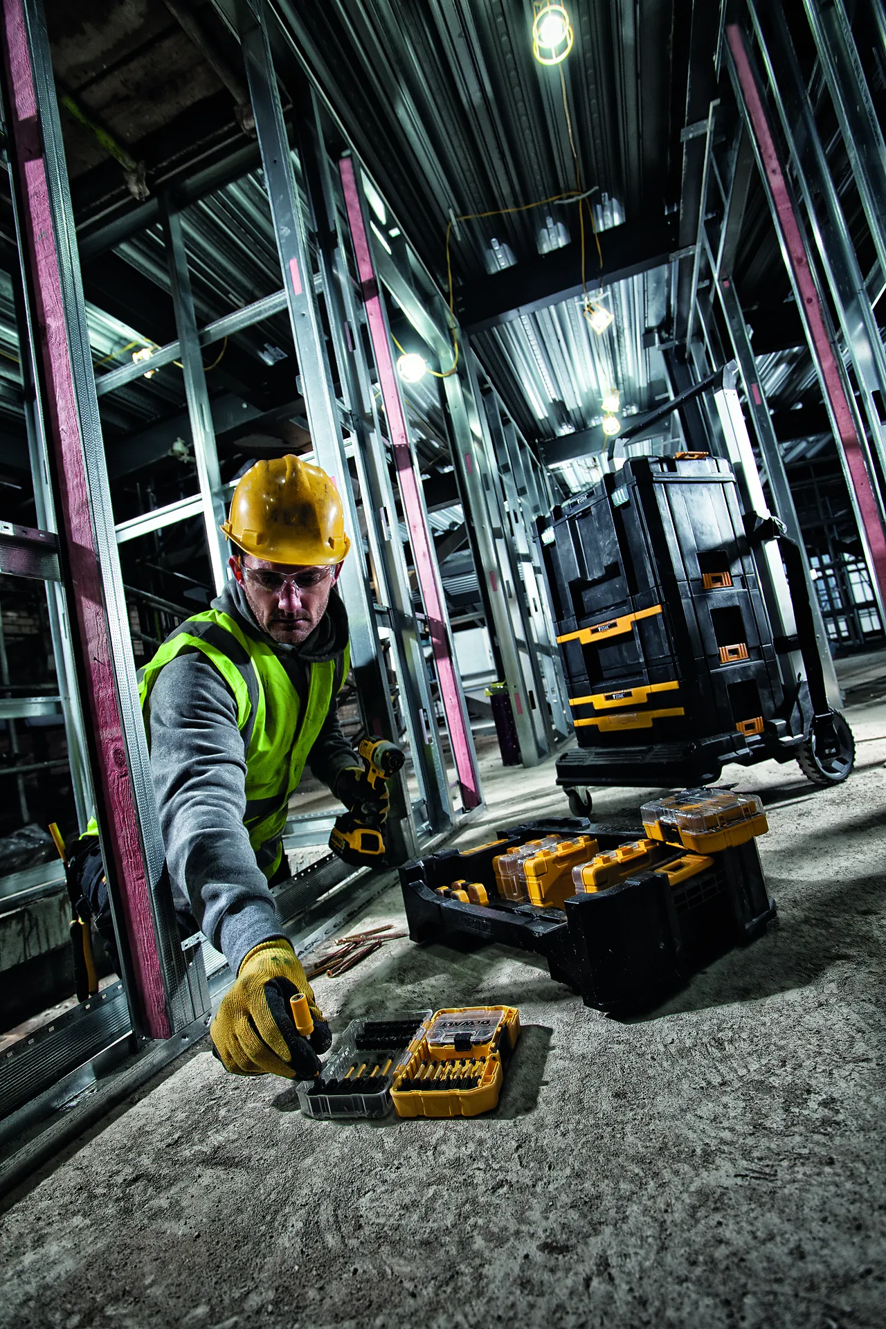 Dewalt tilbehørskoffert Caddy DT70716-QZ i t-stak null - null - 3 - Miniatyr
