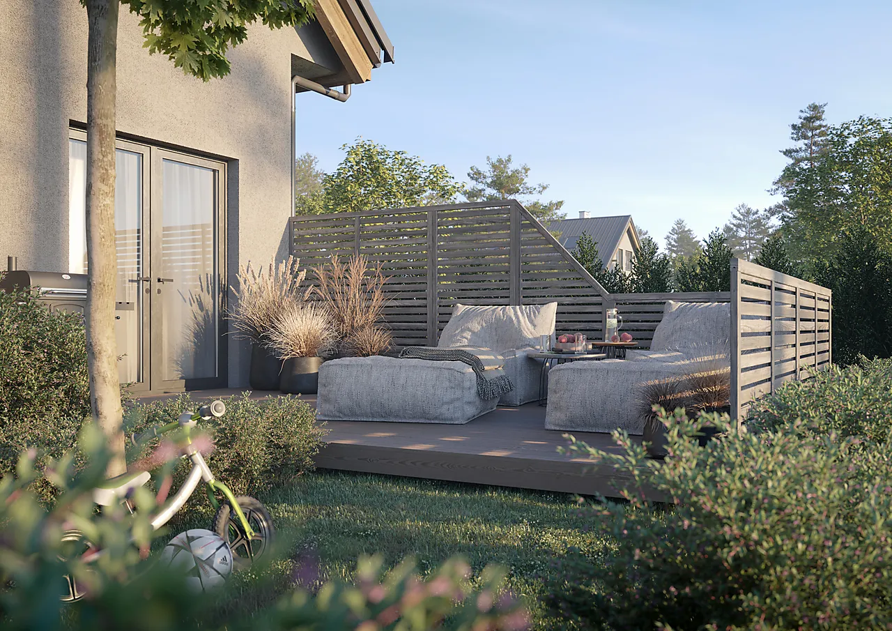 Levegg Nina2 90X180 cm vintage impregnert null - null - 2 - Miniatyr