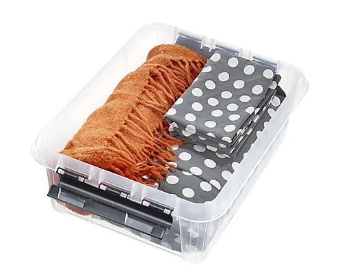 Oppbevaringsboks classic 24 med lokk 21 liter 50x39x18 cm