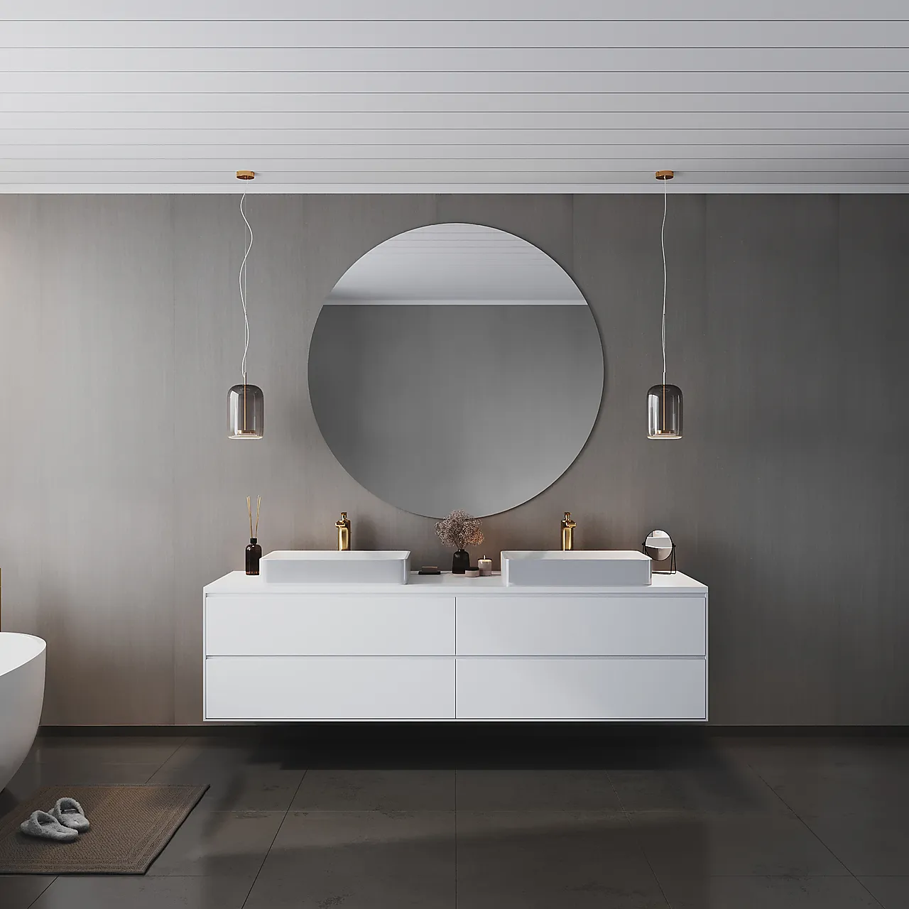 Panel Smartpanel Pure Ash 620x2390 mm null - null - 2 - Miniatyr