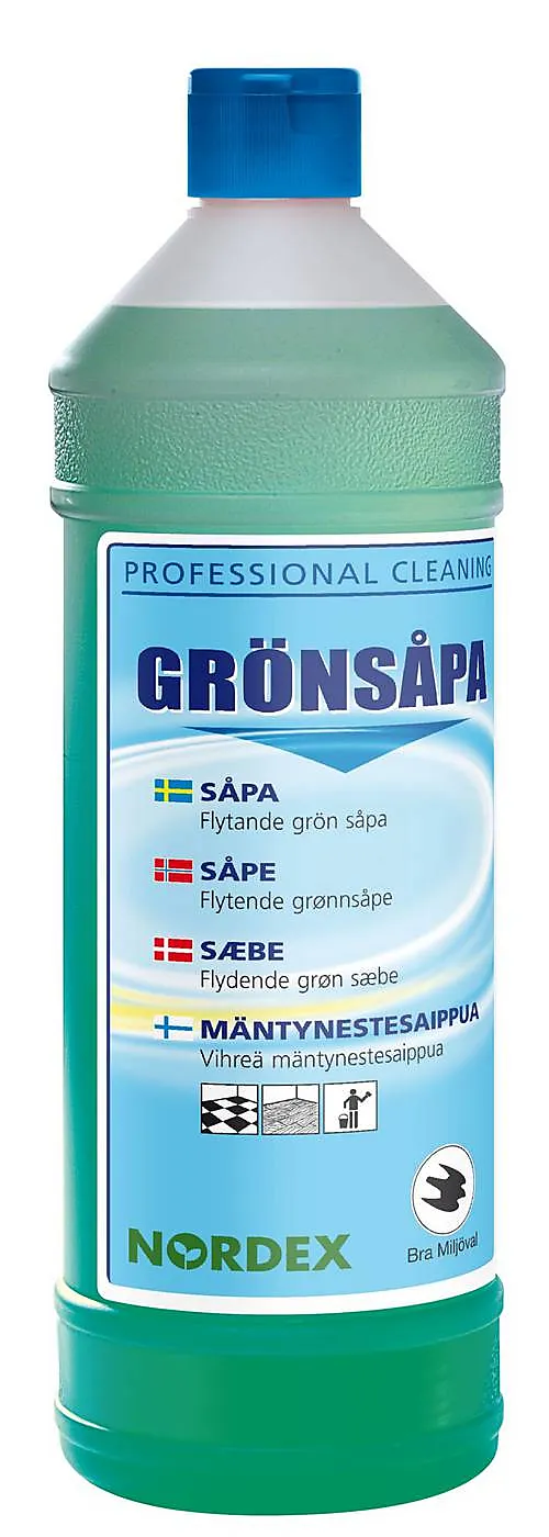 Grønnsåpe 1l