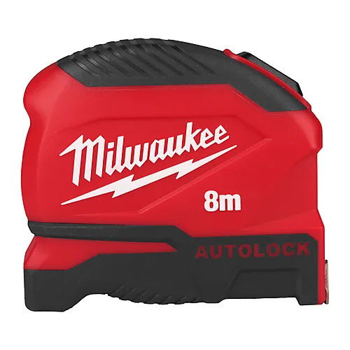 Milwaukee målebånd autolock Gen2 8m