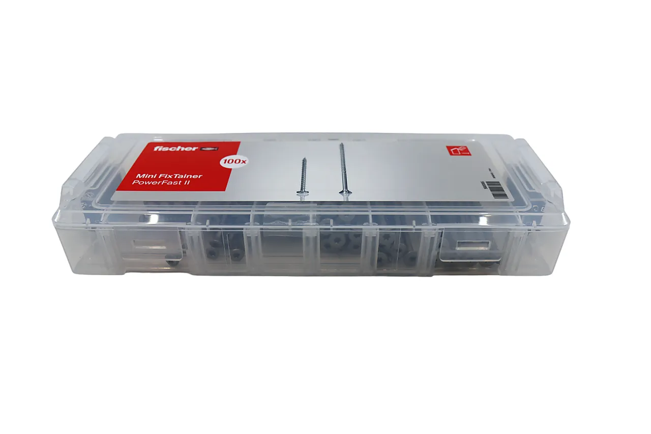 Sortimentsboks Powerfast II skruer m/senkhode null - null - 2 - Miniatyr