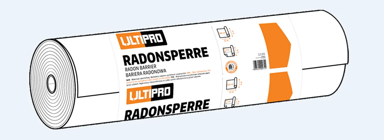 Radonsperre 2x25 m Radonsperre 2x25 m