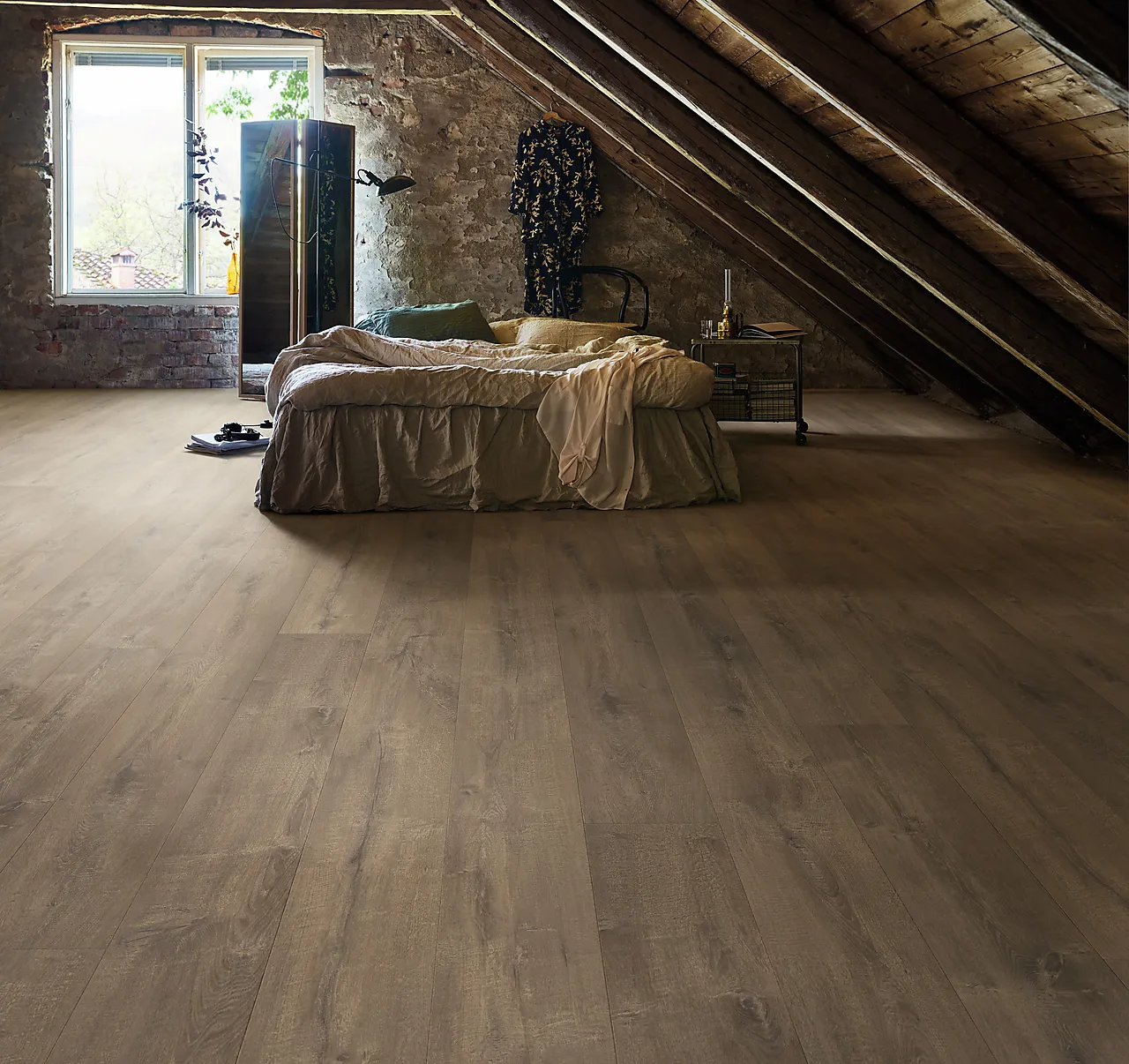 Laminat 1-stav L0362 lodge oak null - null - 3 - Miniatyr