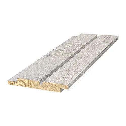 Dobbeltfalset kledning midtspor 19x148 mm grunnet gran