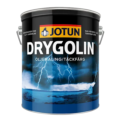 Drygolin oljemaling klassisk hvit base 4,5 liter