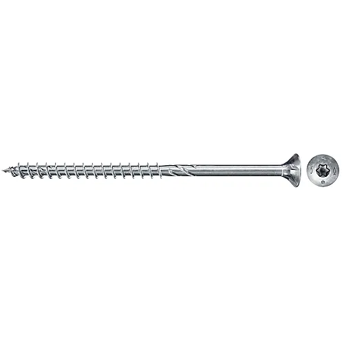 Treskrue innvendig delgjenget 100 stk Tx30 6x120 mm