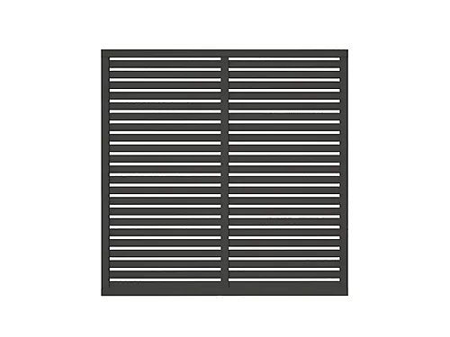 Levegg Nina1 180X180 cm gråmalt