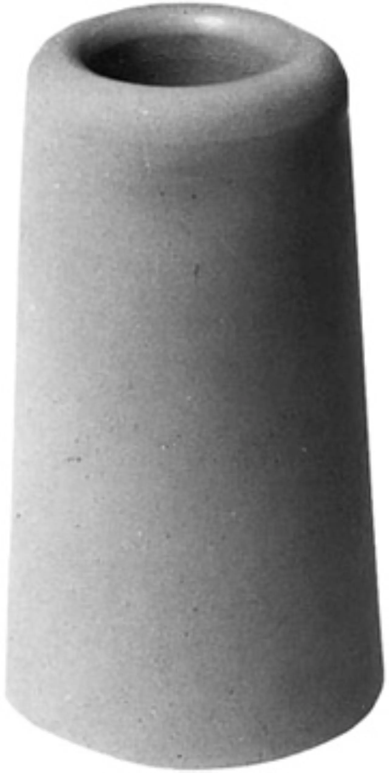 Dørstopper 26 ø37x65mm hvit sb gummi Dørstopper 26 ø37x65mm hvit sb gummi