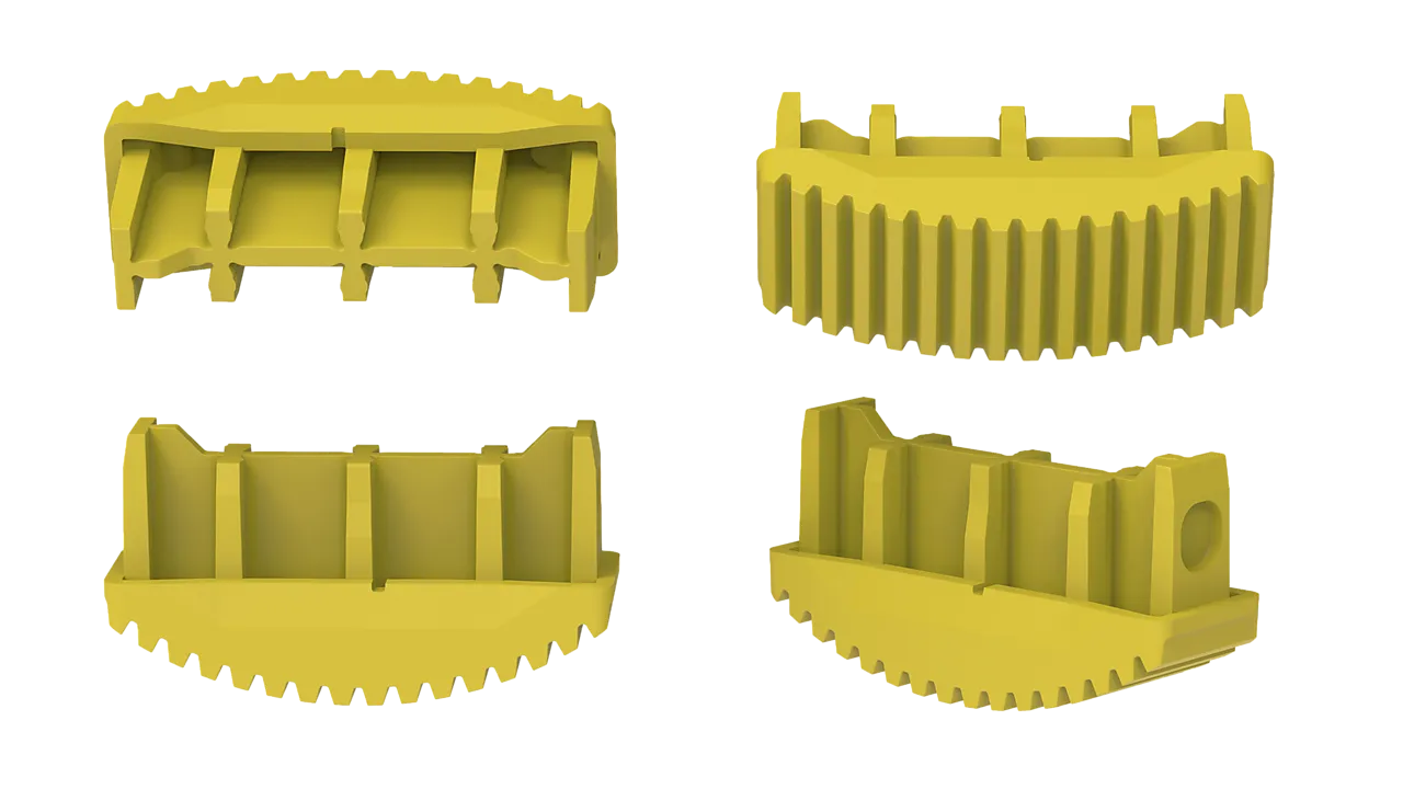 Endeklosser f/boxprofil 73 w.steps