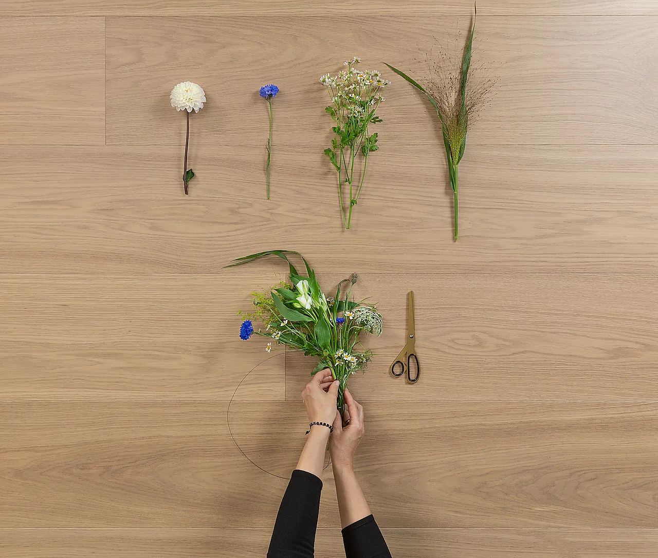 Tregulv herdet matt lakk loshult 27,3 cm 1-stav null - null - 2 - Miniatyr