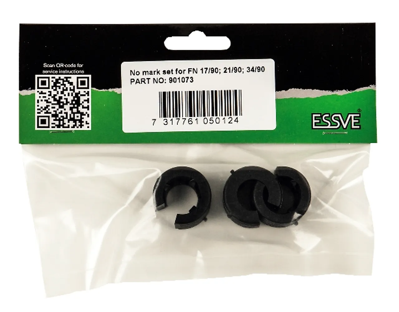 Panelfot sett for spikerpistol