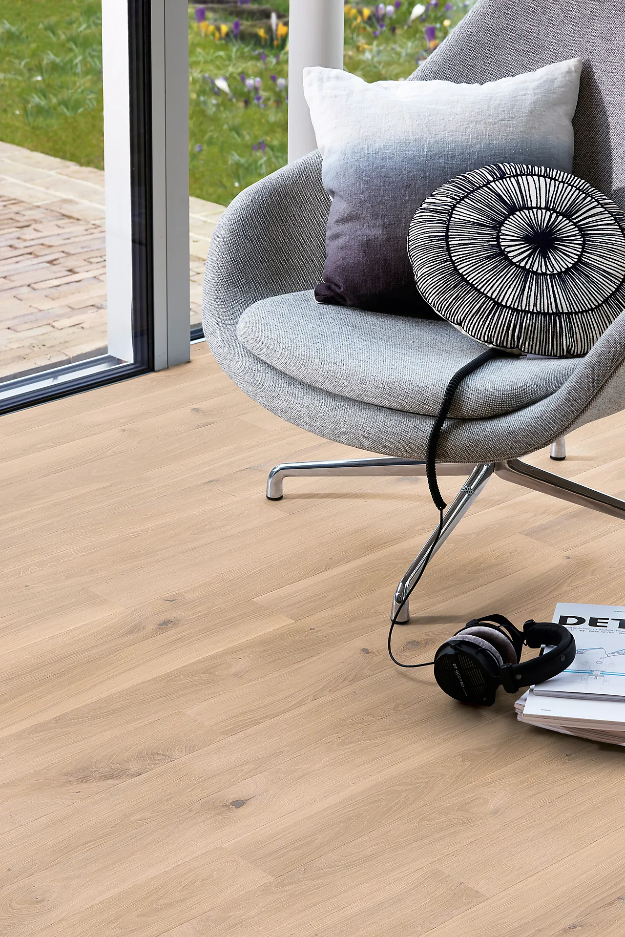 Boen Parkett Vivo plank børstet oljet hvit null - null - 2 - Miniatyr