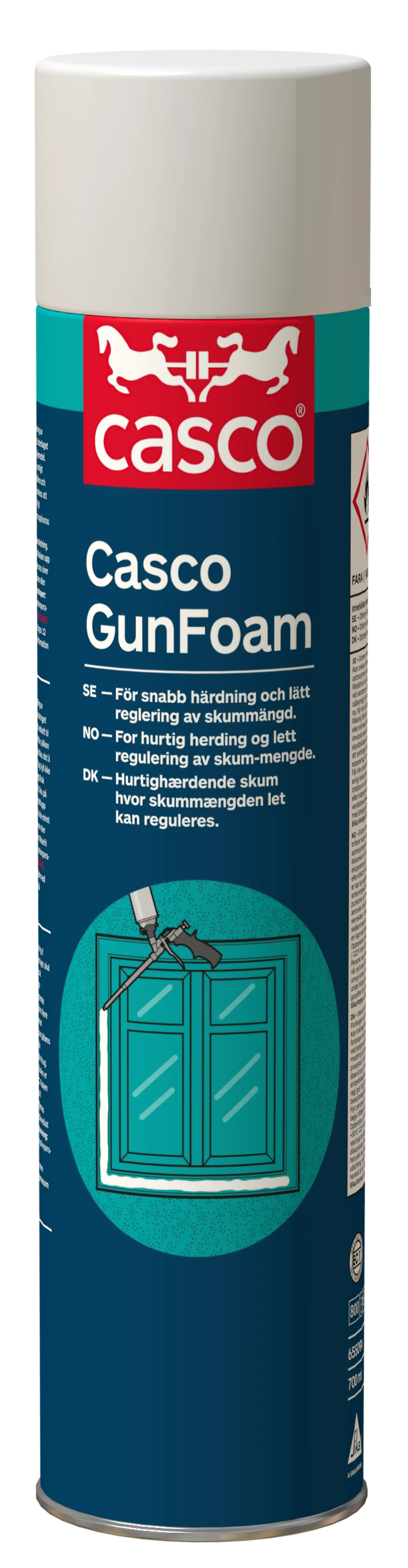 Fugeskum polyuretan 700 ml hurtigherdende pistolskum Fugeskum polyuretan 700 ml hurtigherdende pistolskum