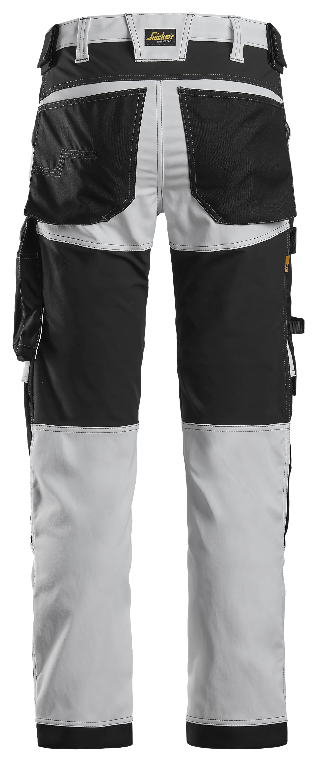 Arbeidsbukse stretch hvit/sort str 88 Arbeidsbukse stretch hvit/sort str 88
