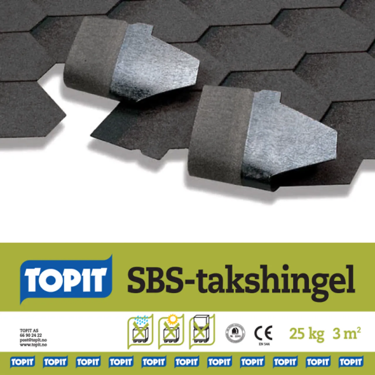 Møne/fot skrå classic kl sort 40 pak/pal Møne/fot skrå classic kl sort 40 pak/pal