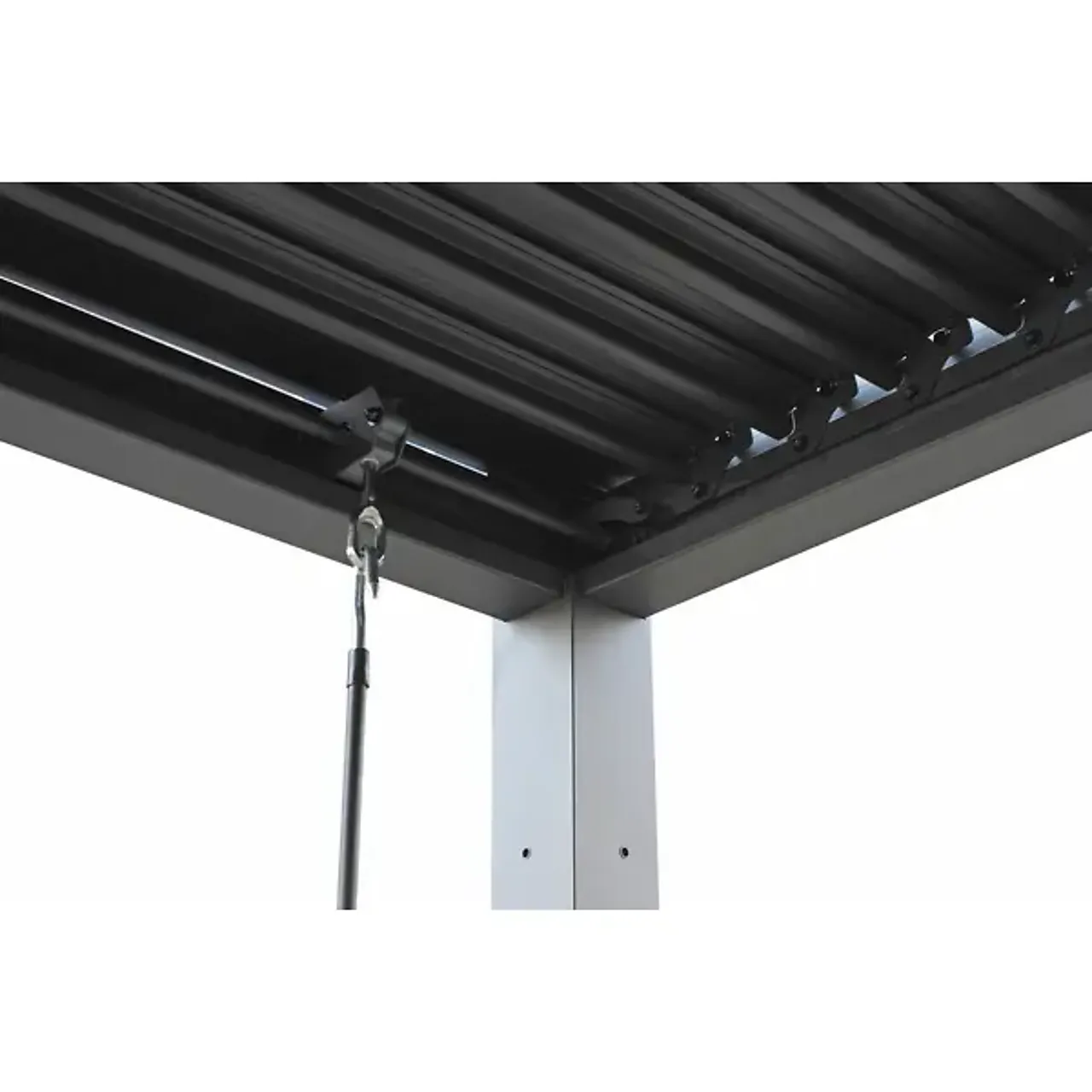 Pergola Outfit 3x3m sort null - null - 2 - Miniatyr